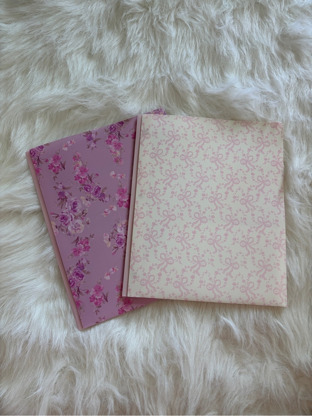 LoveShackFancy Floral Poly Prong Folders Set